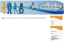 Tablet Screenshot of games.jo-jo.net
